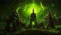 Emerald shrine in the ancient forest